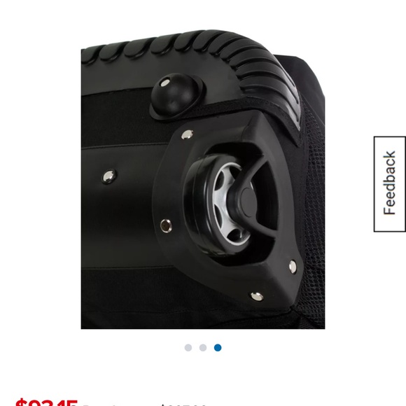 NWT Rockland 19-in. Rolling Backpack Black - Picture 7 of 8